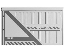 Блок живлення 650 Вт, MSI MAG A650BNL, White, 80+ Bronze, Active PFC, 12 см, 2xMolex /  5xSATA /  2x6+-foto2