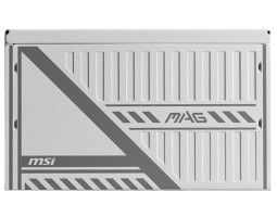 Блок живлення 650 Вт, MSI MAG A650BNL, White, 80+ Bronze, Active PFC, 12 см, 2xMolex / 5xSATA / 2x6+-foto2