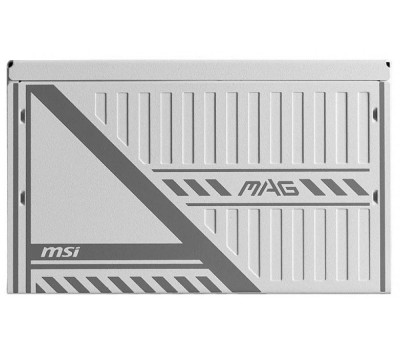 Блок живлення 650 Вт, MSI MAG A650BNL, White, 80+ Bronze, Active PFC, 12 см, 2xMolex / 5xSATA / 2x6+ Блок живлення 650 Вт, MSI MAG A650BNL, White, 80+ Bronze, Active PFC, 12 см, 2xMolex / 5xSATA / 2x6+