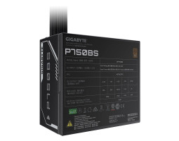 Блок живлення 750 Вт, Gigabyte P750BS, Black, 80+ Bronze, (GP-P750BS)-foto2