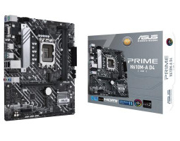 Мат.плата LGA1700, Asus PRIME H610M-A D4-CSM, MicroATX