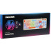 Клавіатура Maxxter KBG-3C01-UA, White, USB, 98 кнопок, LED підсвічування, 1.8 м