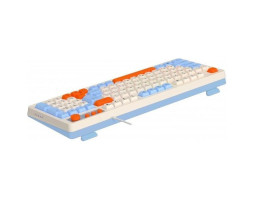 Клавіатура Maxxter KBG-3C01-UA, White, USB, 98 кнопок, LED підсвічування, 1.8 м-foto3