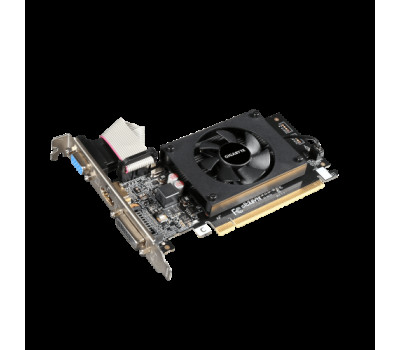 Відеокарта GeForce GT710, Gigabyte, 2Gb GDDR3, 64-bit, VGA/ DVI/ HDMI, 954/ 1800MHz (GV-N710D3-2GL)