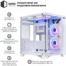 Корпус Qube REEF ARGB, White, MidTower, без БЖ