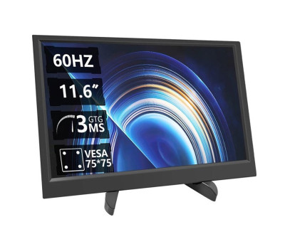 Монітор 11.6″ Mucai N116A, Black, WLED, IPS, 1366x768 Монітор 11.6″ Mucai N116A, Black, WLED, IPS, 1366x768