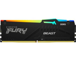 Пам`ять 8Gb DDR5, 5200 MHz, Kingston Fury Beast RGB, Black, XMP (KF552C40BBA-8)-foto2