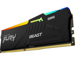 Пам`ять 8Gb DDR5, 5200 MHz, Kingston Fury Beast RGB, Black, XMP (KF552C40BBA-8)-foto3