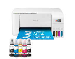 БФП струменевий кольоровий A4 Epson L3276, White, WiFi, (C11CJ67436)