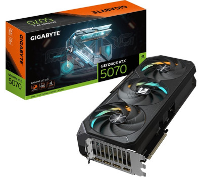 Відеокарта GeForce RTX 5070 Ti, Gigabyte, GAMING OC, 16Gb GDDR7, 256-bit, (GV-N507TGAMING OC-16GD)