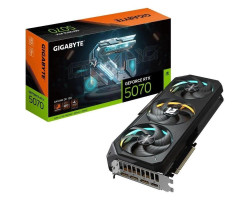 Відеокарта GeForce RTX 5070, Gigabyte, GAMING OC, 12Gb GDDR7, 192-bit, (GV-N5070GAMING OC-12GD)
