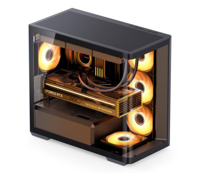 Корпус Jonsbo D300, Black, без БЖ, Mini Tower