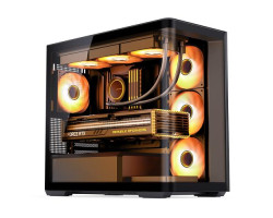 Корпус Jonsbo D300, Black, без БЖ, Mini Tower
