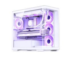 Корпус Jonsbo D300, White, без БЖ, Mini Tower