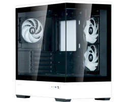 Корпус Zalman P30 BW, Black/ White, Mini Tower-foto2