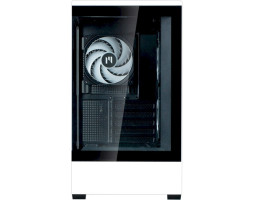 Корпус Zalman P30 BW, Black/ White, Mini Tower-foto3