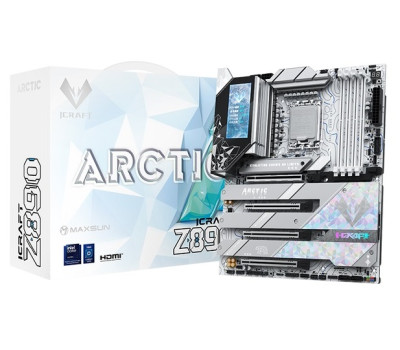 Материнська плата LGA1851, Maxsun iCraft Z890 ARCTIC, ATX