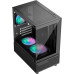 Корпус 1stPlayer Mi2-A-BK-2F7R-1F7, Black, без БЖ, Mini Tower