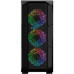 Корпус 1stPlayer XF-BK-4F7, Black, без БЖ, Midi Tower