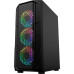 Корпус 1stPlayer XF-BK-4F7, Black, без БЖ, Midi Tower