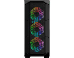 Корпус 1stPlayer XF-BK-4F7, Black, без БЖ, Midi Tower-foto2