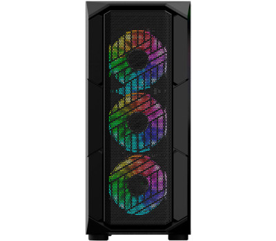 Корпус 1stPlayer XF-BK-4F7, Black, без БЖ, Midi Tower