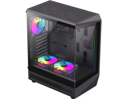Корпус GameMax Vista COC AB, Black, без БЖ, Mid Tower