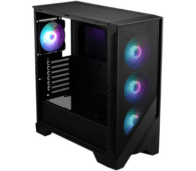Корпус MSI MAG FORGE 320R AIRFLOW, Black, без БЖ, Mid Tower Корпус MSI MAG FORGE 320R AIRFLOW, Black, без БЖ, Mid Tower