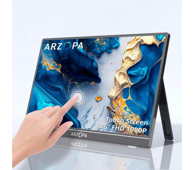 Монітор 15.6″ Arzopa A1T Touch Screen, Black, WLED Монітор 15.6″ Arzopa A1T Touch Screen, Black, WLED