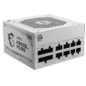 Блок живлення 850 Вт, MSI MAG A850GL PCIE5, White, модульний, 80+ Gold