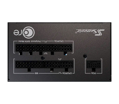 Блок живлення 850 Вт, Seasonic Core GX ATX 3.1, Black, модульний, 80+ Gold, (CORE GX-850-ATX3)