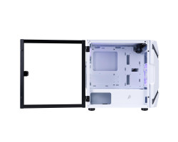 Корпус 1stPlayer D3-A-WH-1F7-14-W-1F7-W, White, без БЖ, Midi Tower-foto2