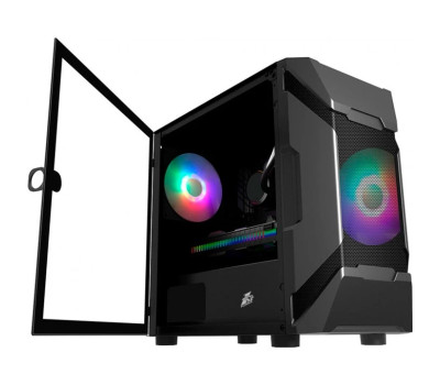 Корпус 1stPlayer D3-A, Black, без БЖ, Mini Tower, Micro ATX Корпус 1stPlayer D3-A, Black, без БЖ, Mini Tower, Micro ATX