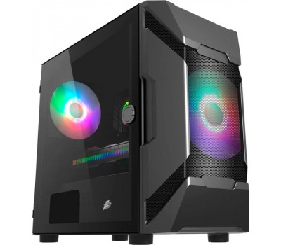 Корпус 1stPlayer D3-A, Black, без БЖ, Mini Tower, Micro ATX Корпус 1stPlayer D3-A, Black, без БЖ, Mini Tower, Micro ATX