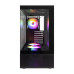 Корпус 1stPlayer Mi7-A-BK-2F7R-1F7, Black, без БЖ, Midi Tower