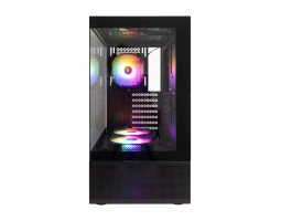 Корпус 1stPlayer Mi7-A-BK-2F7R-1F7, Black, без БЖ, Midi Tower-foto3