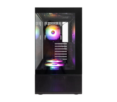 Корпус 1stPlayer Mi7-A-BK-2F7R-1F7, Black, без БЖ, Midi Tower