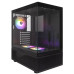 Корпус 1stPlayer Mi7-A-BK-2F7R-1F7, Black, без БЖ, Midi Tower
