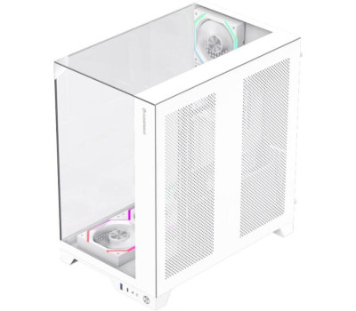 Корпус GameMax Infinity Pro, White, без БЖ, Mid Tower