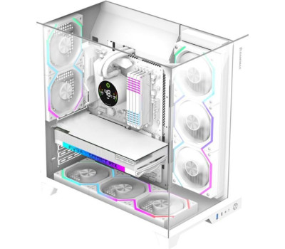 Корпус GameMax Infinity Pro, White, без БЖ, Mid Tower