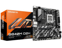Материнська плата AM5 Gigabyte B840M D2H, MicroATX Материнська плата AM5 Gigabyte B840M D2H, MicroATX