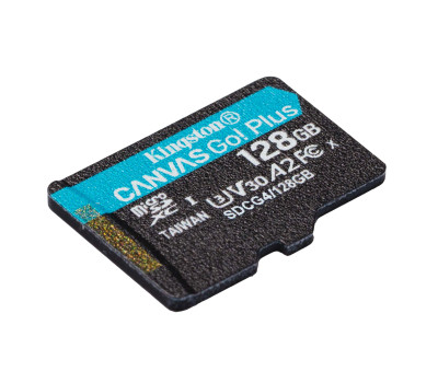 Карта пам`яті microSDXC, 128Gb, Kingston Canvas Go! Plus, Class 10, без адаптера, (SDCG4/ 128GBSP) Карта пам`яті microSDXC, 128Gb, Kingston Canvas Go! Plus, Class 10, без адаптера, (SDCG4/ 128GBSP)