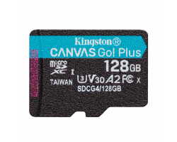 Карта пам`яті microSDXC, 128Gb, Kingston Canvas Go! Plus, Class 10, без адаптера, (SDCG4/ 128GBSP)