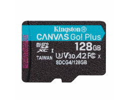 Карта пам`яті microSDXC, 128Gb, Kingston Canvas Go! Plus, Class 10, без адаптера, (SDCG4/ 128GBSP)