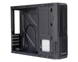 Корпус PrologiX E100 Slim Black, 400W, 80mm, Micro ATX /  Mini ITX, USB3.0 x 2, 100 x 295 x 365, 0.5m-foto2