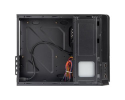 Корпус PrologiX E100 Slim Black, 400W, 80mm, Micro ATX /  Mini ITX, USB3.0 x 2, 100 x 295 x 365, 0.5m-foto3