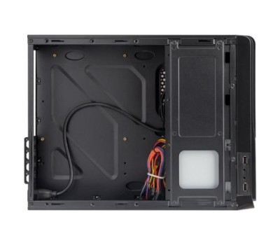 Корпус PrologiX E100 Slim Black, 400W, 80mm, Micro ATX / Mini ITX, USB3.0 x 2, 100 x 295 x 365, 0.5m Корпус PrologiX E100 Slim Black, 400W, 80mm, Micro ATX / Mini ITX, USB3.0 x 2, 100 x 295 x 365, 0.5m