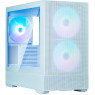 Корпус Zalman P30 AIR, White, Mini Tower, без БЖ, для Micro ATX /  Mini ITX, 1xType-C /  1xUSB 3.0, ма