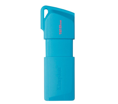 Флеш накопичувач USB 128Gb Kingston DataTraveler Exodia M, Aqua Blue, USB 3.2 Gen 1 (KC-U2L128-7LB)