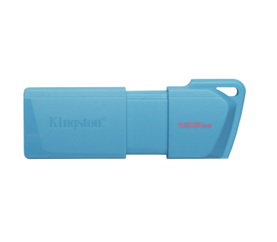 Флеш накопичувач USB 128Gb Kingston DataTraveler Exodia M, Aqua Blue, USB 3.2 Gen 1 (KC-U2L128-7LB)